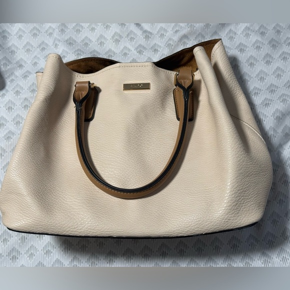 Aldo Handbags - Aldo Cream and Tan Tote Bag